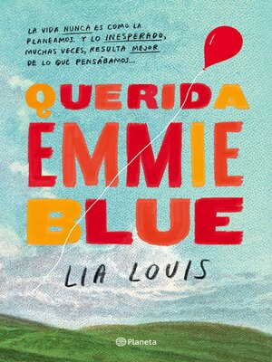 cover image of Querida Emmie Blue